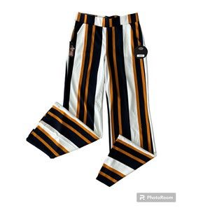151 One‎ 5 One Women’s High Rise Wide Leg Casual Dress Pants M